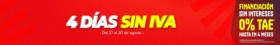 4 DÍAS SIN IVA