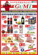 GuM&igrave; Supermercati La spesa all'insegna del vero risparmio - al 21.09.2025