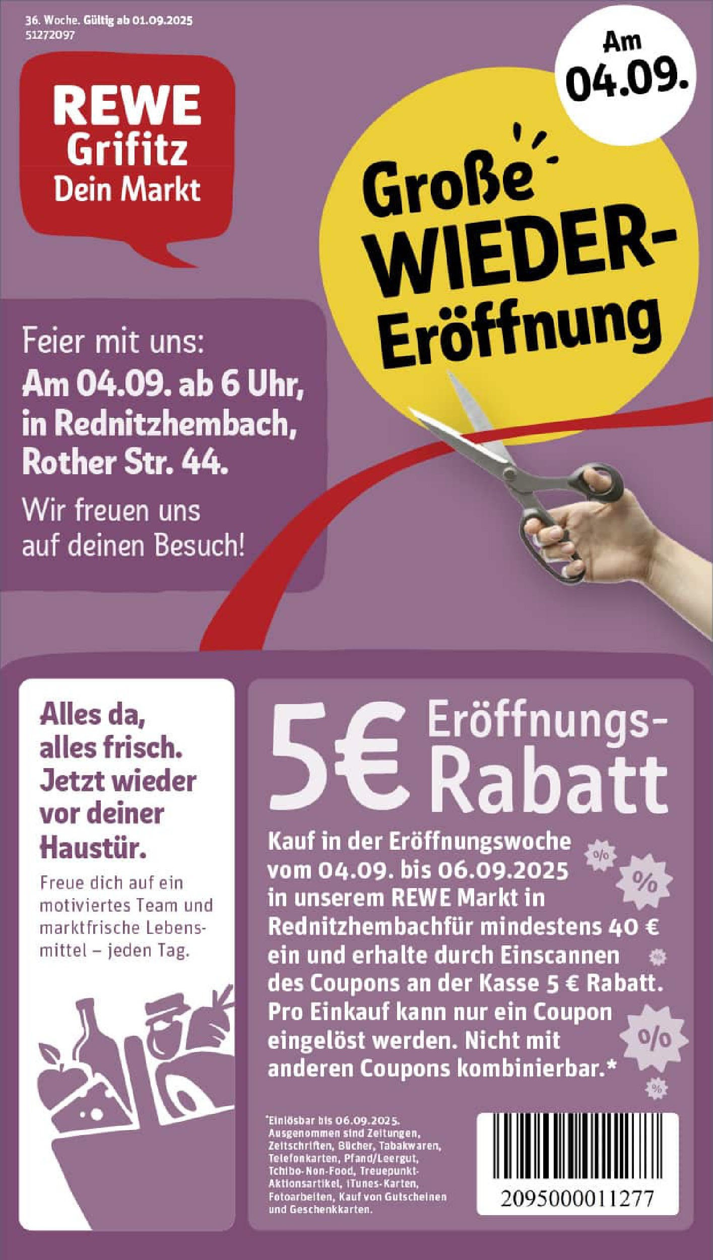 REWE Prospekt ab 01.09.2025 zum Blättern » Angebote | Seite: 1 REWE Prospekt ab 01.09.2025 zum Blättern » Angebote | Seite: 1