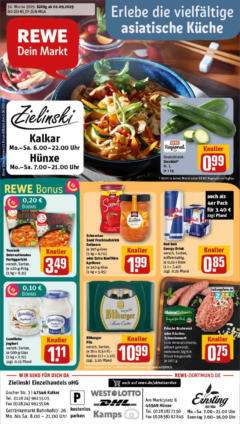 Rewe prospekt Kalkar	 gültig ab dem 31.08.2025