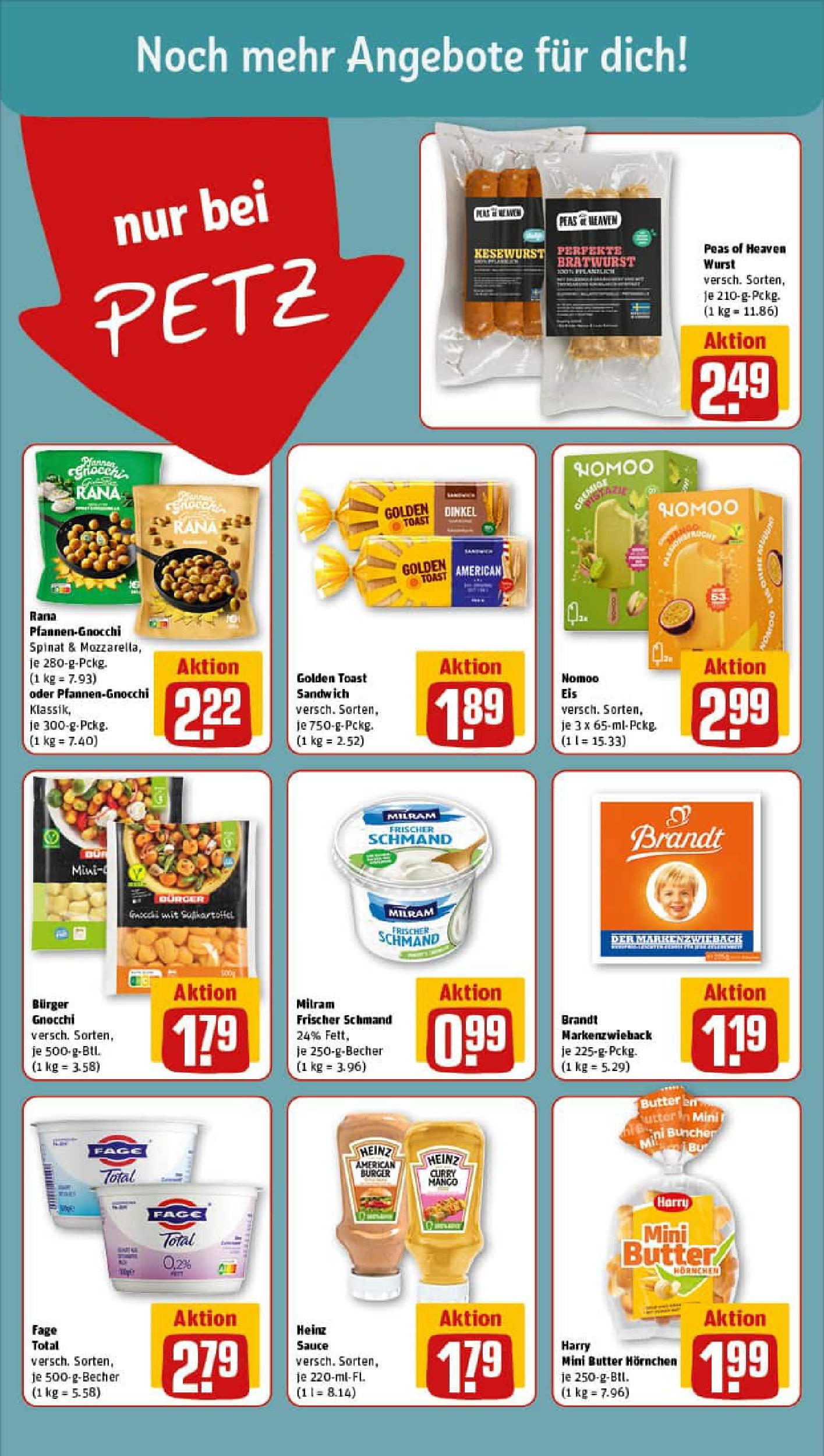 REWE Prospekt ab 01.09.2025 zum Blättern » Angebote | Seite: 16 | Produkte: Butter, Bratwurst, Milram, Wurst