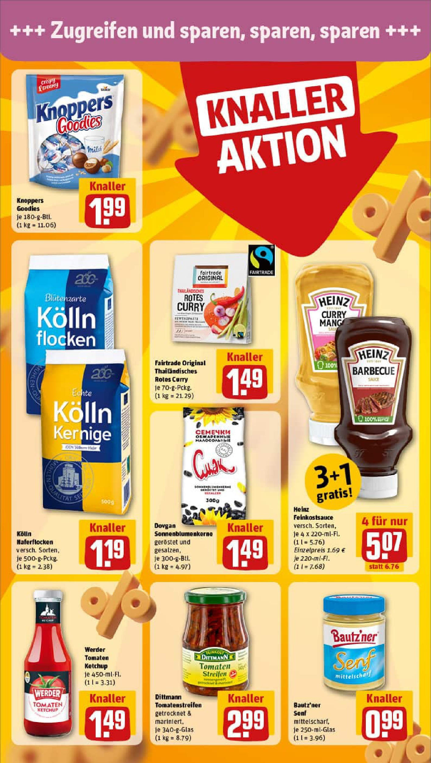 REWE Prospekt ab 01.09.2025 zum Blättern » Angebote | Seite: 26 | Produkte: Kolln, Tomaten, Knoppers, Flocken REWE Prospekt ab 01.09.2025 zum Blättern » Angebote | Seite: 26 | Produkte: Kolln, Tomaten, Knoppers, Flocken