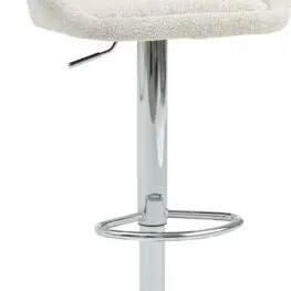 JYSK Scaun bar TAULOV bej/crom