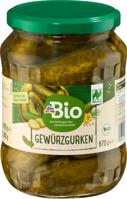 dmBio Gewürzgurken
