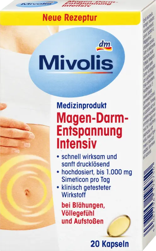 Mivolis Magen-Darm-Entspannung Intensiv Kapseln