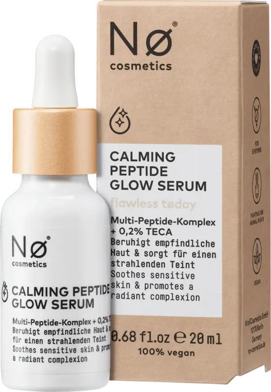 Nø Cosmetics Gesichtsserum Nø flawless tøday Calming Peptide Glow