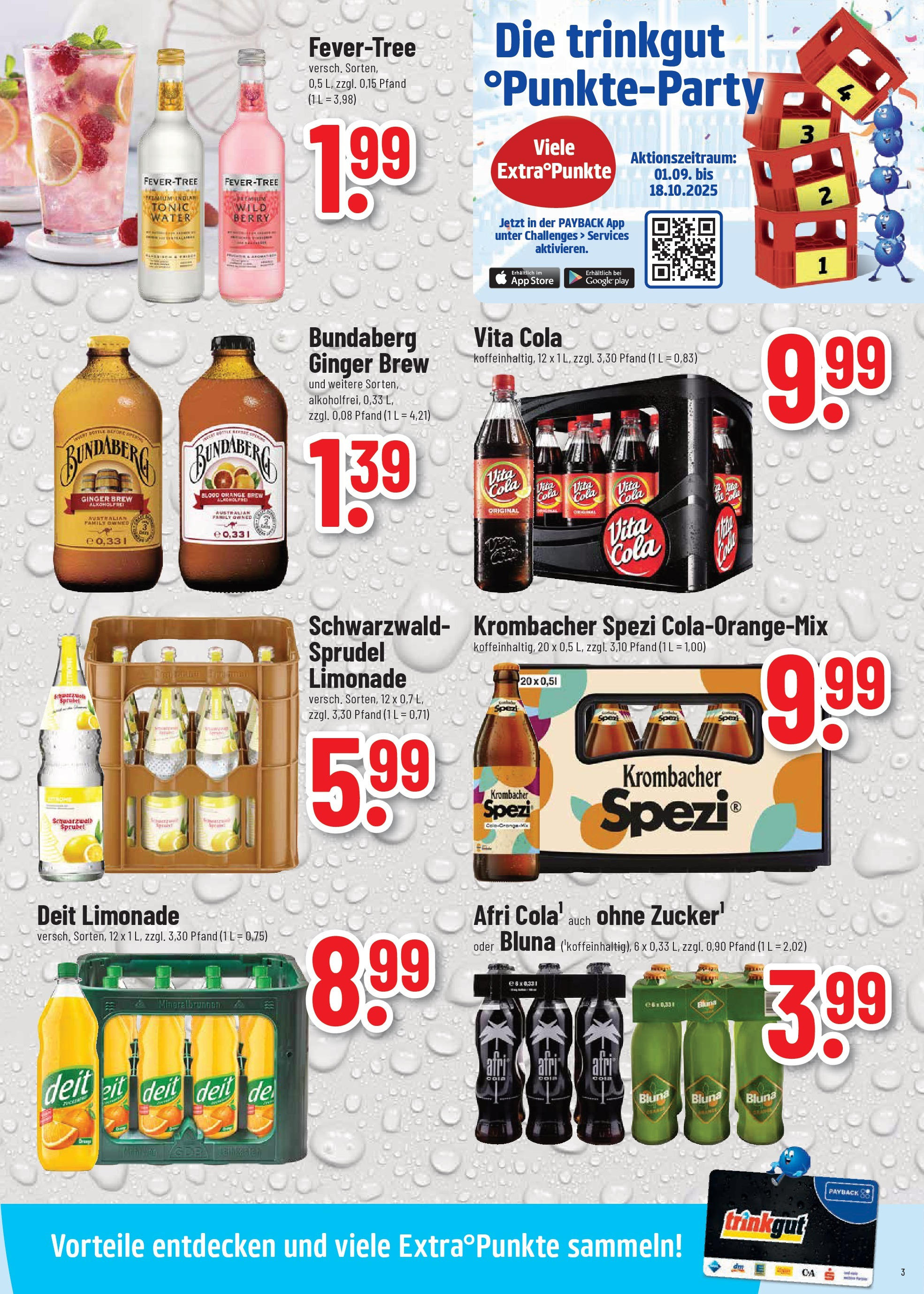 Trinkgut Wochenangebote (ab 01.09.2025) » Angebote ab Montag | Seite: 3 | Produkte: Cola, Limonade, Vita cola, Krombacher Trinkgut Wochenangebote (ab 01.09.2025) » Angebote online | Seite: 3 | Produkte: Cola, Limonade, Vita cola, Krombacher