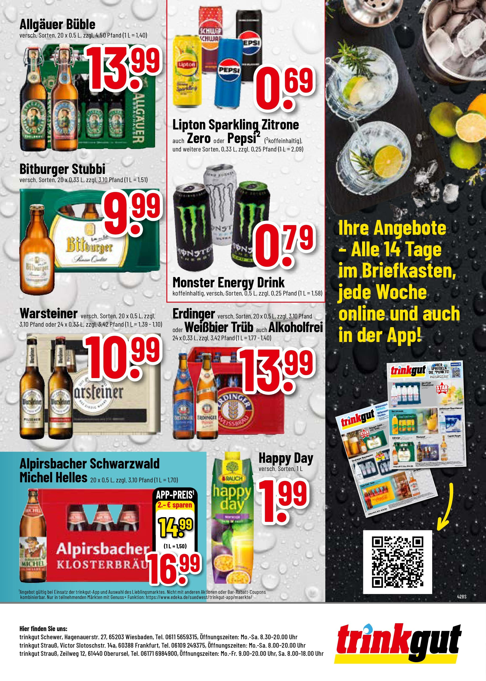 Trinkgut - trinkgut: Wochenangebote (ab 01.09.2025) » Angebote ab Montag | Seite: 8 | Produkte: Bitburger, Fanta, Energy, Warsteiner Trinkgut - trinkgut: Wochenangebote (ab 01.09.2025) » Angebote online | Seite: 8 | Produkte: Bitburger, Fanta, Energy, Warsteiner