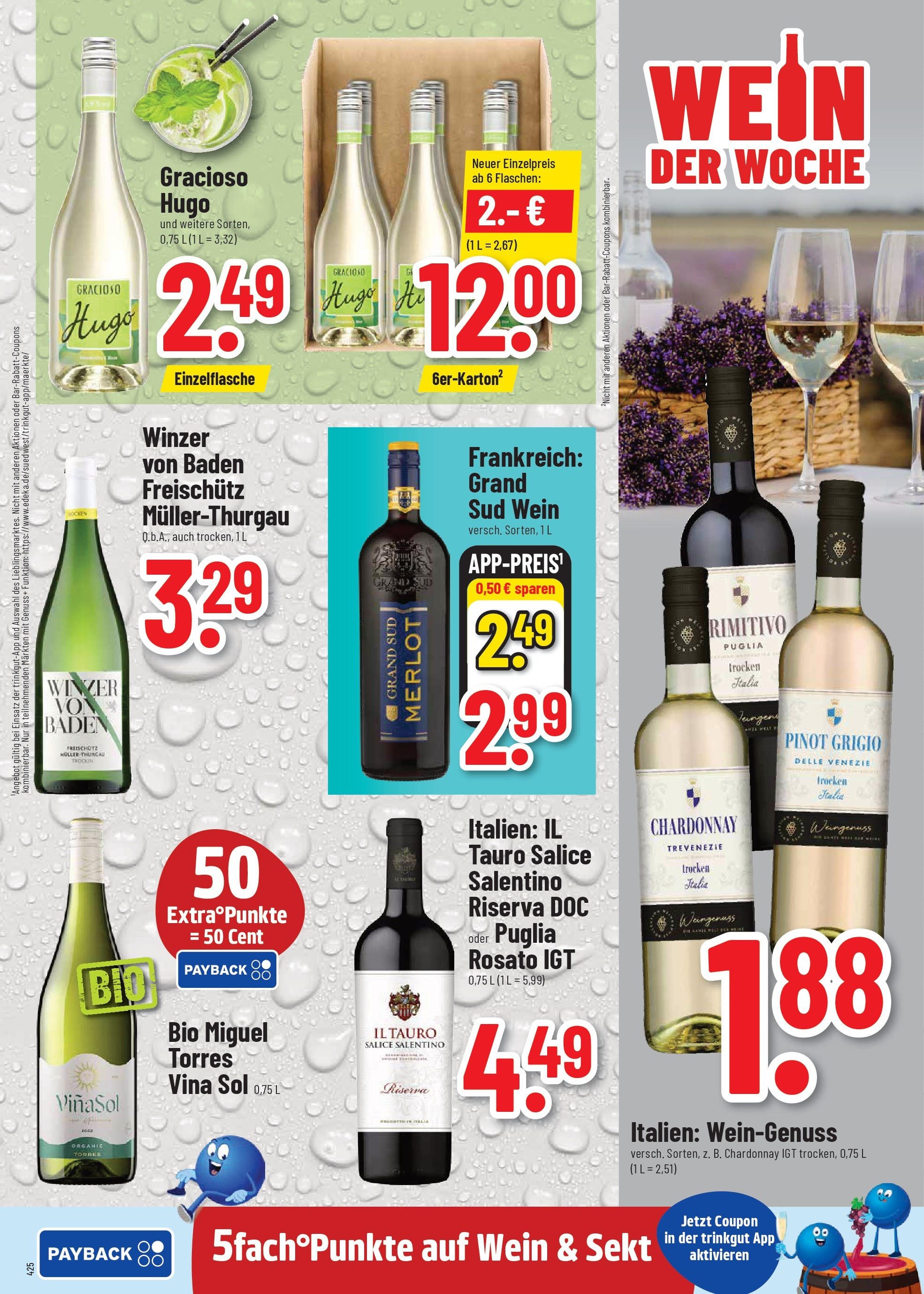 Trinkgut - trinkgut: Wochenangebote (ab 01.09.2025) » Angebote ab Montag | Seite: 7 | Produkte: Merlot, Grand sud, Wein, Hugo Trinkgut - trinkgut: Wochenangebote (ab 01.09.2025) » Angebote online | Seite: 7 | Produkte: Merlot, Grand sud, Wein, Hugo