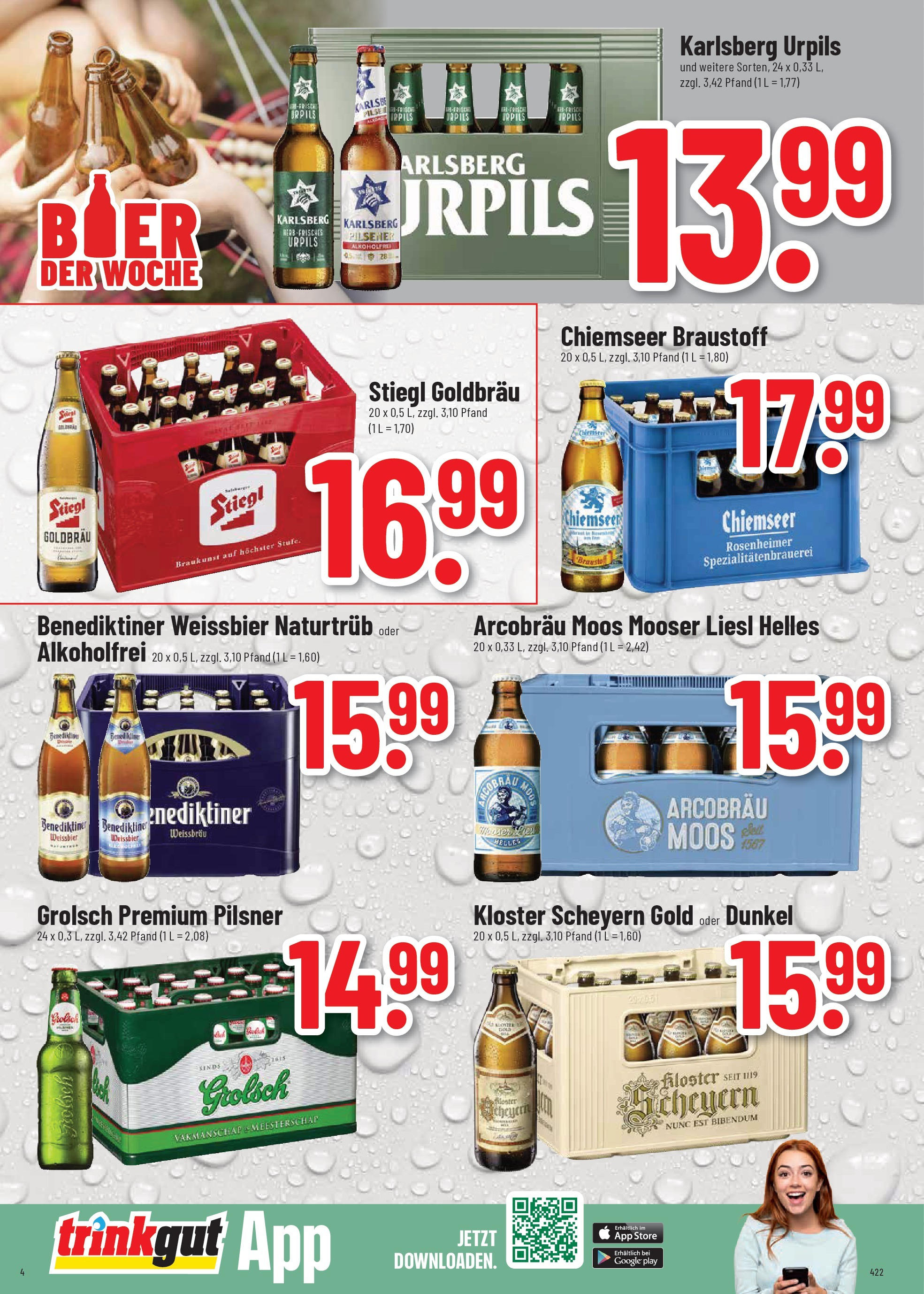 Trinkgut - trinkgut: Wochenangebote (ab 01.09.2025) » Angebote ab Montag | Seite: 4 | Produkte: Weißbier Trinkgut - trinkgut: Wochenangebote (ab 01.09.2025) » Angebote online | Seite: 4 | Produkte: Weißbier