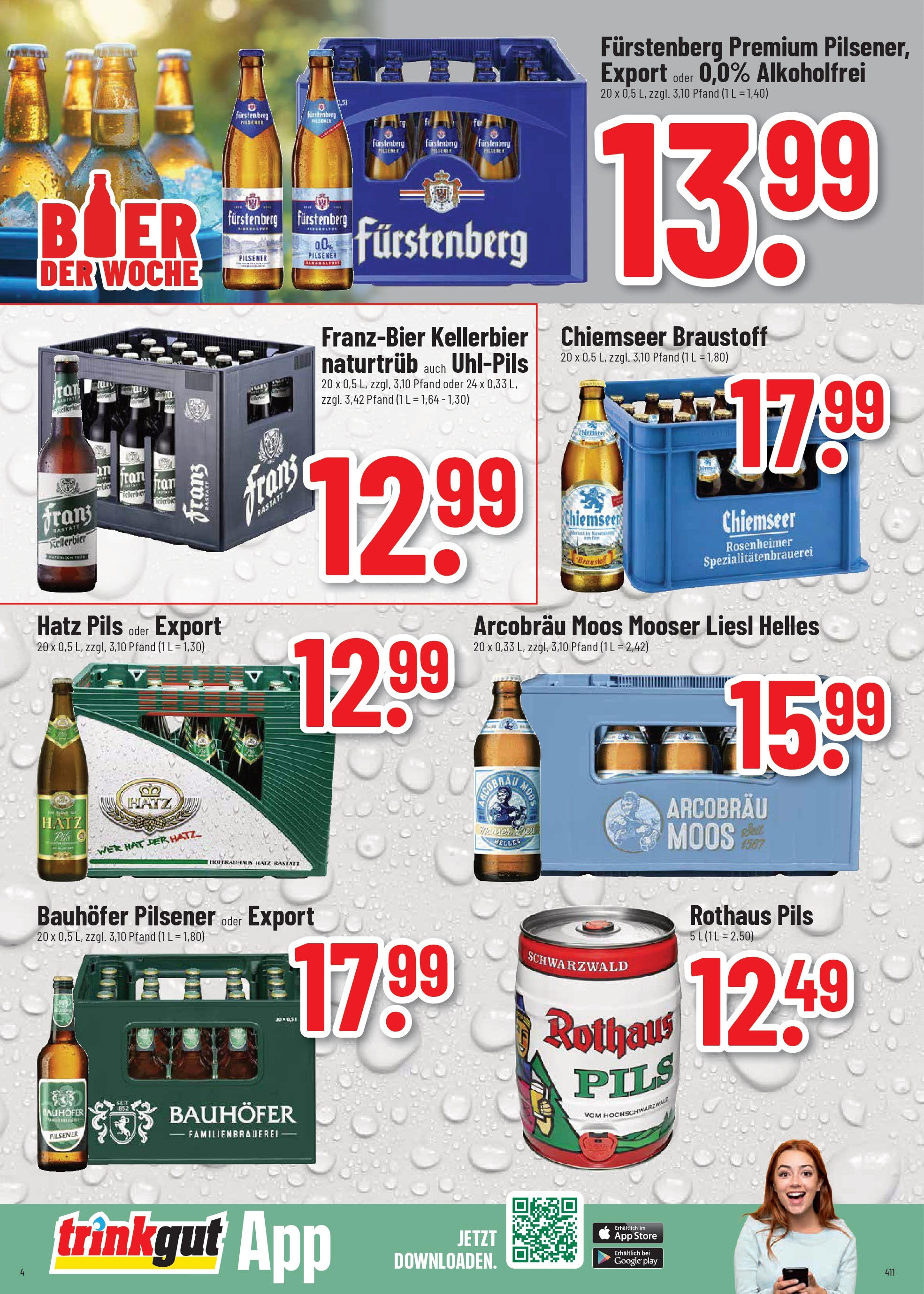 Trinkgut - trinkgut: Wochenangebote (ab 01.09.2025) » Angebote online | Seite: 4 | Produkte: Pils