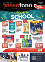 Supermercati Rossotono Market Back to school - al 07.09.2025
