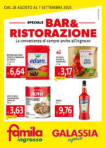 Galassia SPECIALE BAR & RISTORAZIONE 28/08 - al 07.09.2025