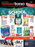 Supermercati Rossotono Market Back to school - al 07.09.2025