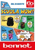 Bennet Scuola Wow! 2 Parte - al 17.09.2025