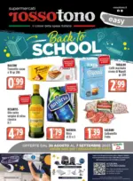 Supermercati Rossotono Easy Back to school - al 07.09.2025
