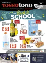 Supermercati Rossotono Easy Back to school - al 07.09.2025