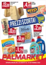 Palmarket Prezzi scorta - al 10.09.2025