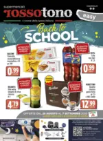 Supermercati Rossotono Easy Back to school - al 07.09.2025