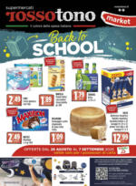 Supermercati Rossotono Market Back to school - al 07.09.2025
