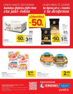 Eroski ¡OFERTÓN! 2a unidad -50% - hasta el 17.09.2025