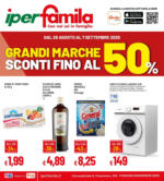 Iperfamila GRANDI MARCHE SCONTI FINO AL 50% - al 07.09.2025
