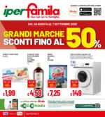 Iperfamila GRANDI MARCHE SCONTI FINO AL 50% - al 07.09.2025