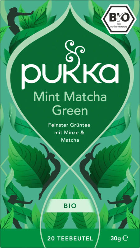 pukka Grüner Tee "Mint Matcha Green" mit Minze & Matcha (20 Beutel)
