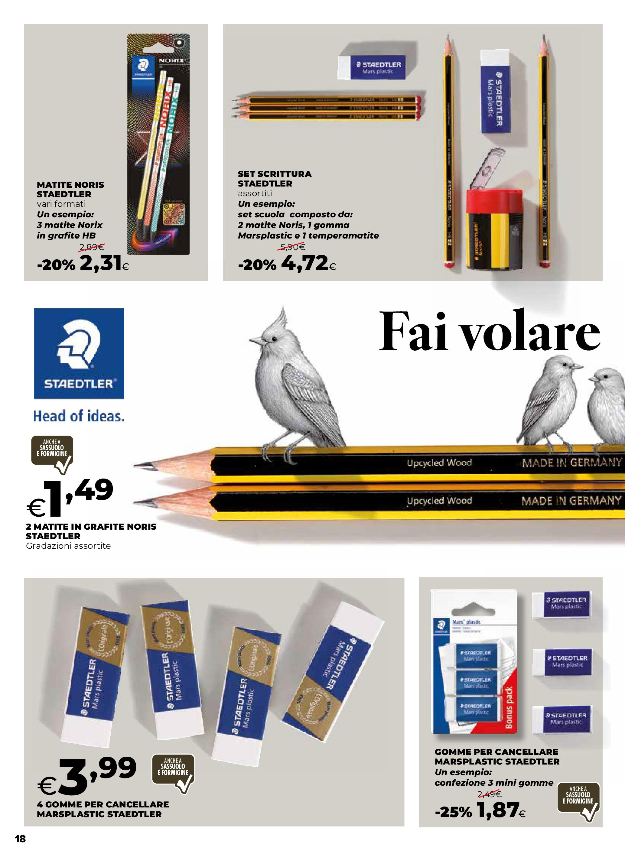 Anteprima volantino Ipercoop dal 27/08/2025 - nuovo offerte | Pagina: 18 | Prodotti: Temperamatite Anteprima volantino Ipercoop dal 27/08/2025 - nuovo offerte | Pagina: 18 | Prodotti: Temperamatite