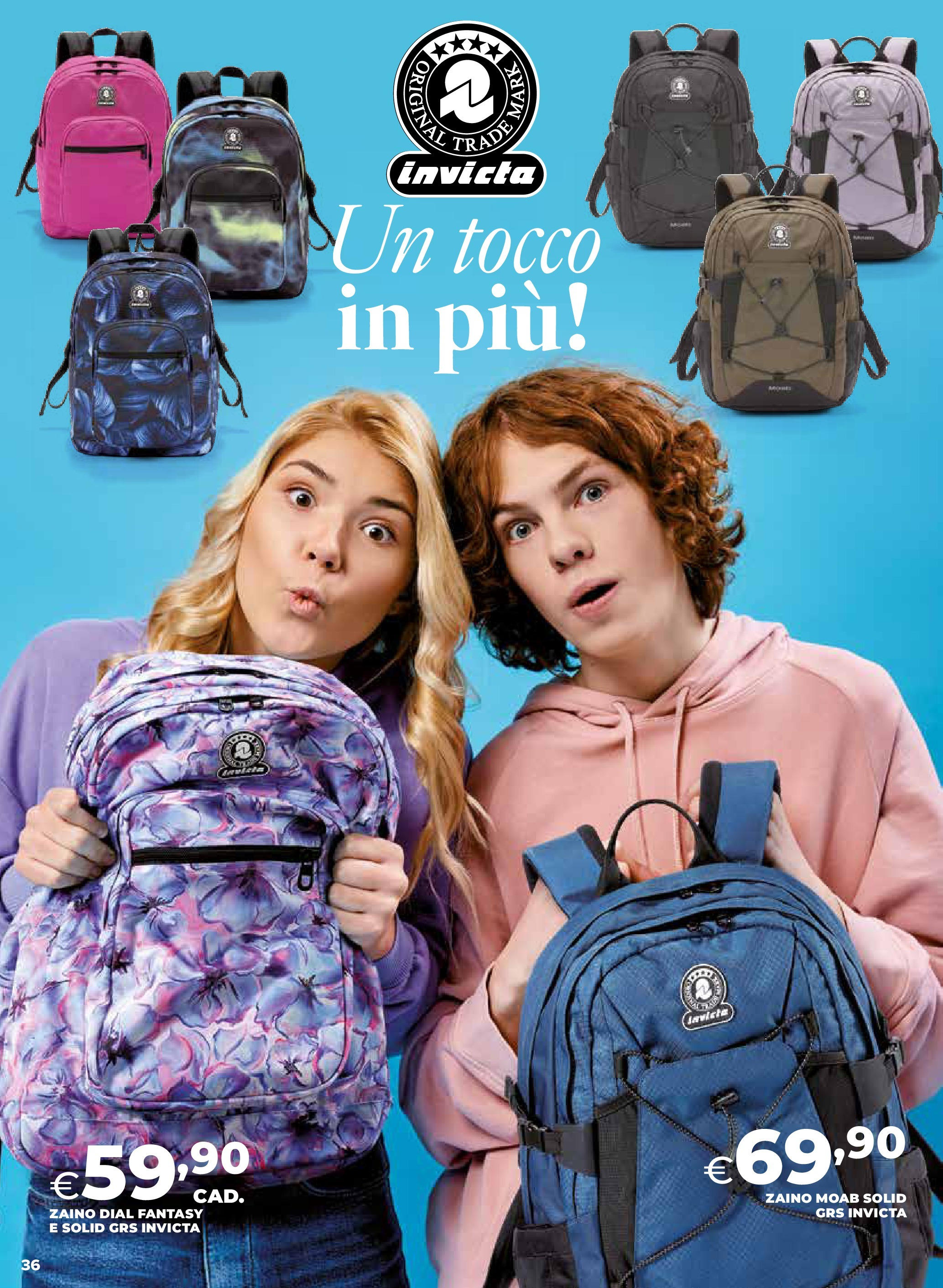Anteprima volantino Ipercoop dal 27/08/2025 - nuovo offerte | Pagina: 36 | Prodotti: Zaino Anteprima volantino Ipercoop dal 27/08/2025 - nuovo offerte | Pagina: 36 | Prodotti: Zaino