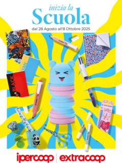 Anteprima del volantino Ipercoop Scuola - Reggio Emilia catalogo valido a partire dal 27.08.2025