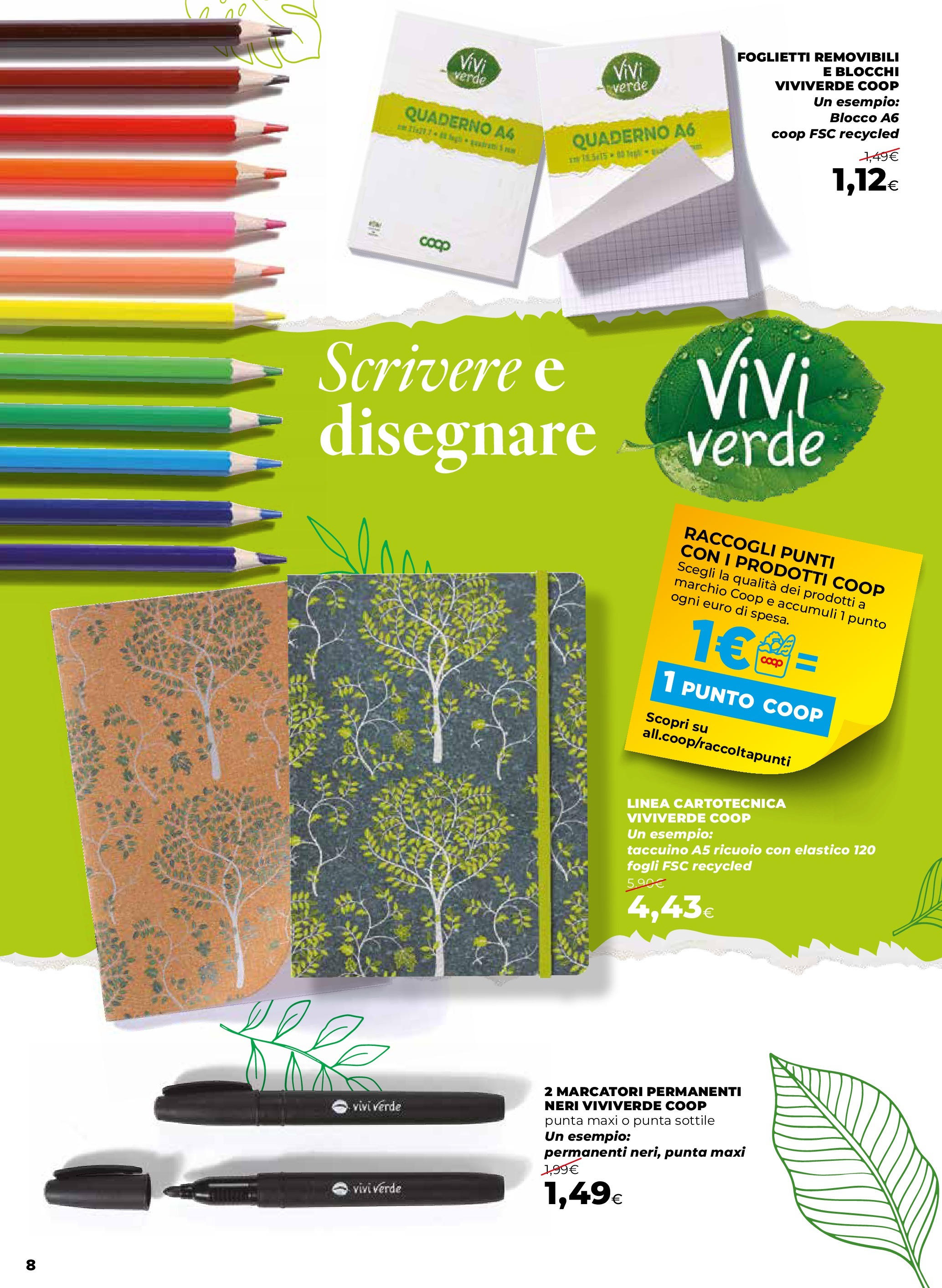 Anteprima volantino Ipercoop dal 27/08/2025 - nuovo offerte | Pagina: 8 | Prodotti: Quaderno Anteprima volantino Ipercoop dal 27/08/2025 - nuovo offerte | Pagina: 8 | Prodotti: Quaderno