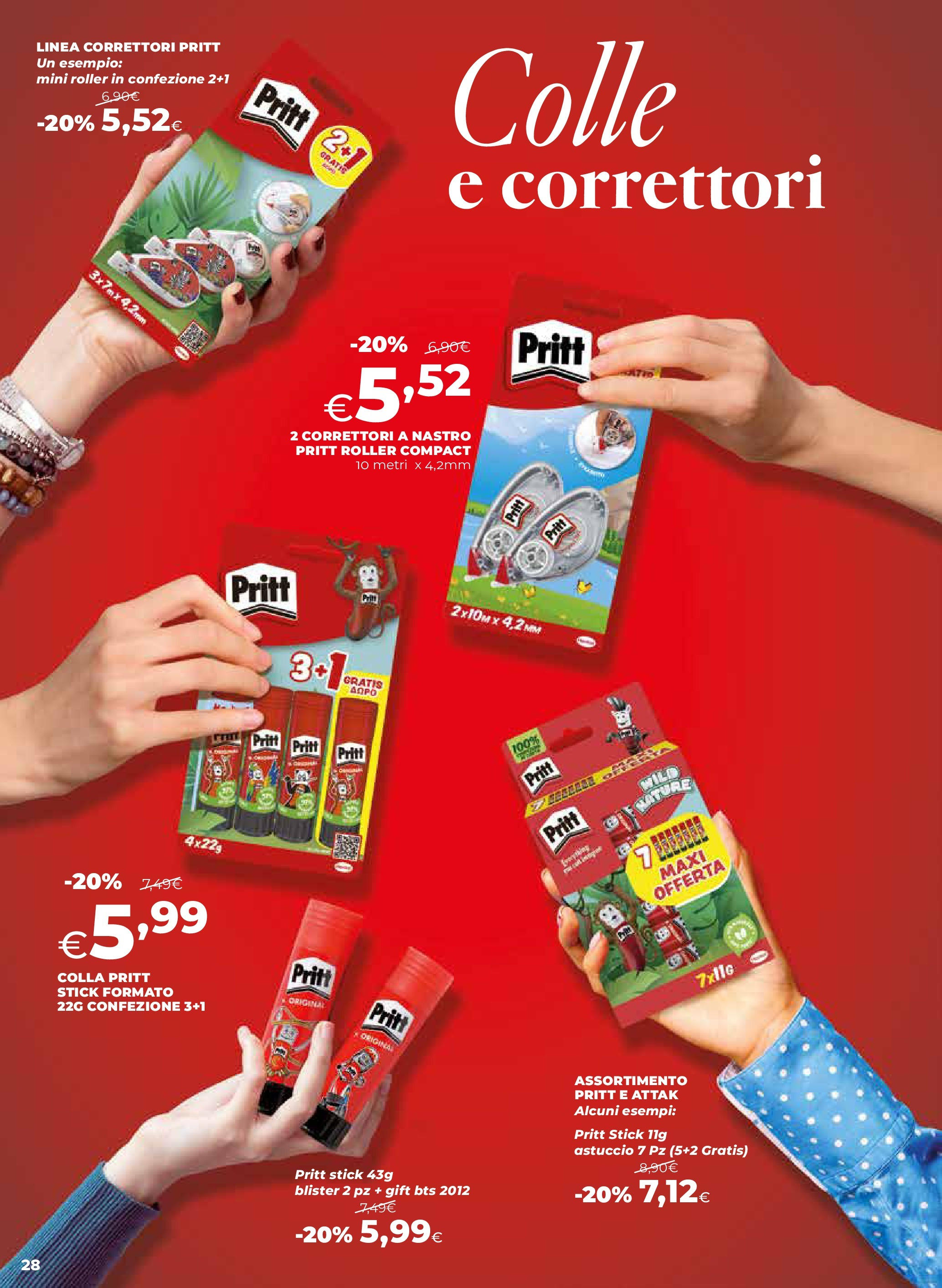 Anteprima volantino Ipercoop dal 27/08/2025 - nuovo offerte | Pagina: 28 | Prodotti: Colla, Astuccio Anteprima volantino Ipercoop dal 27/08/2025 - nuovo offerte | Pagina: 28 | Prodotti: Colla, Astuccio