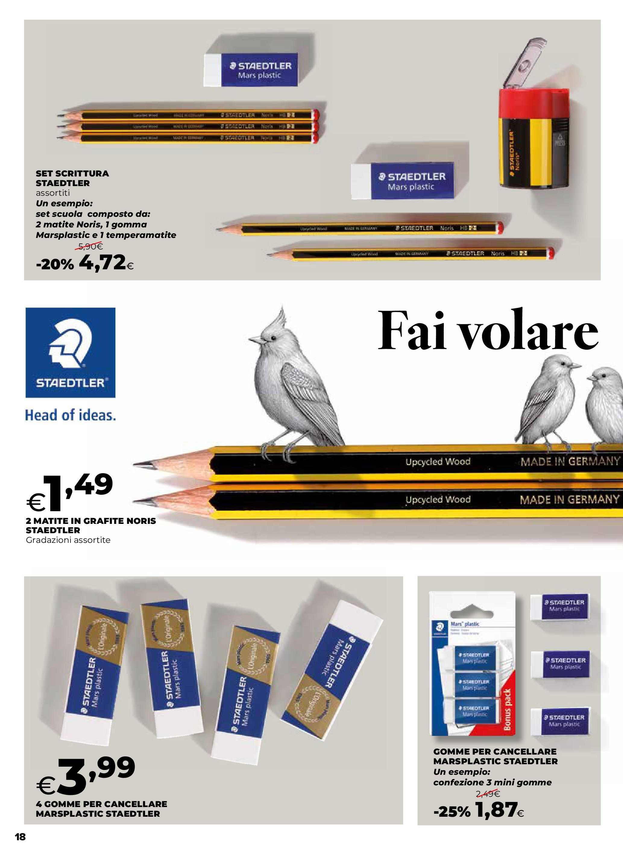 Anteprima volantino Ipercoop dal 27/08/2025 - nuovo offerte | Pagina: 18 | Prodotti: Temperamatite Anteprima volantino Ipercoop dal 27/08/2025 - nuovo offerte | Pagina: 18 | Prodotti: Temperamatite