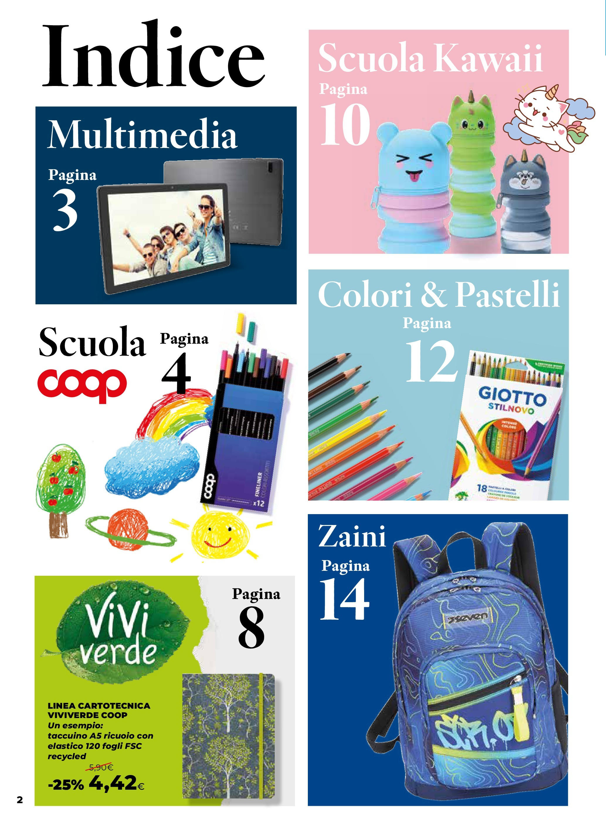Anteprima volantino Ipercoop dal ﻿27/08/2025﻿ ﻿- nuovo offerte | Pagina: 2 | Prodotti: Pastelli