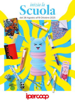 Anteprima del volantino Ipercoop Scuola - Brindisi catalogo valido a partire dal 27.08.2025