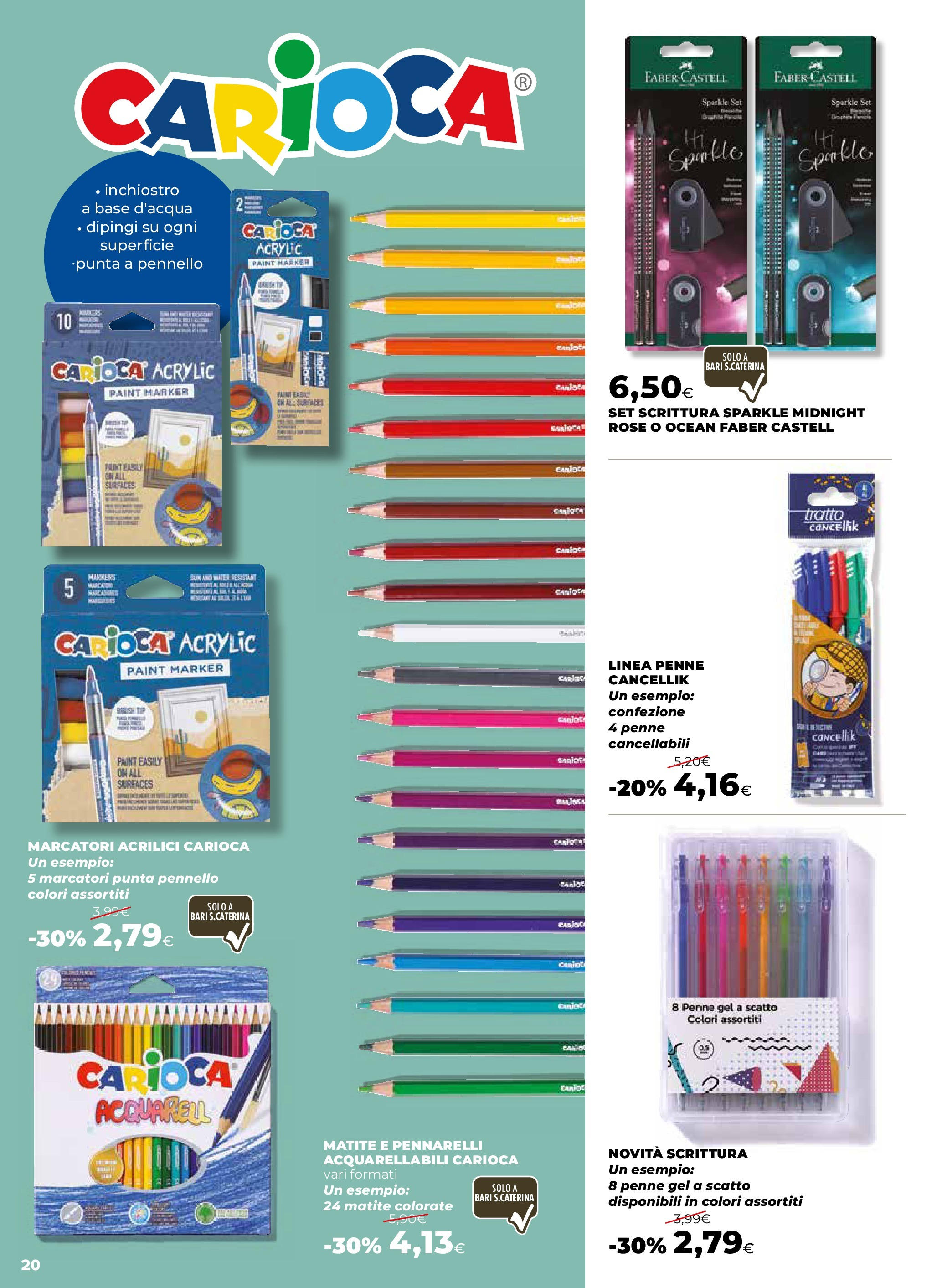 Anteprima volantino Ipercoop dal 27/08/2025 - nuovo offerte | Pagina: 20 | Prodotti: Pennello, Matite colorate, Pennarelli, Penne Anteprima volantino Ipercoop dal 27/08/2025 - nuovo offerte | Pagina: 20 | Prodotti: Pennello, Matite colorate, Pennarelli, Penne
