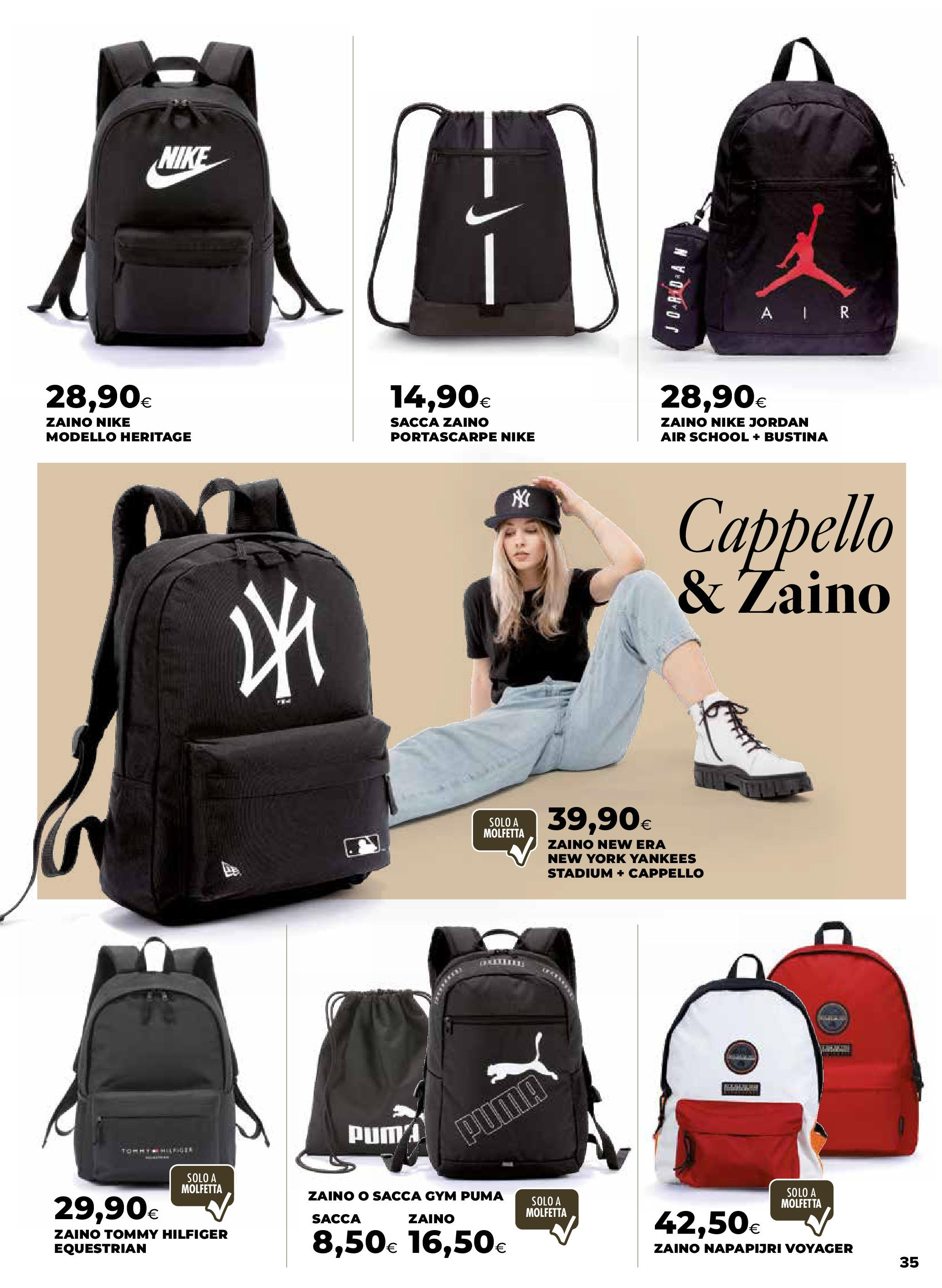 Anteprima volantino Ipercoop dal 27/08/2025 - nuovo offerte | Pagina: 35 | Prodotti: Jordan, Zaino, Cappello Anteprima volantino Ipercoop dal 27/08/2025 - nuovo offerte | Pagina: 35 | Prodotti: Jordan, Zaino, Cappello