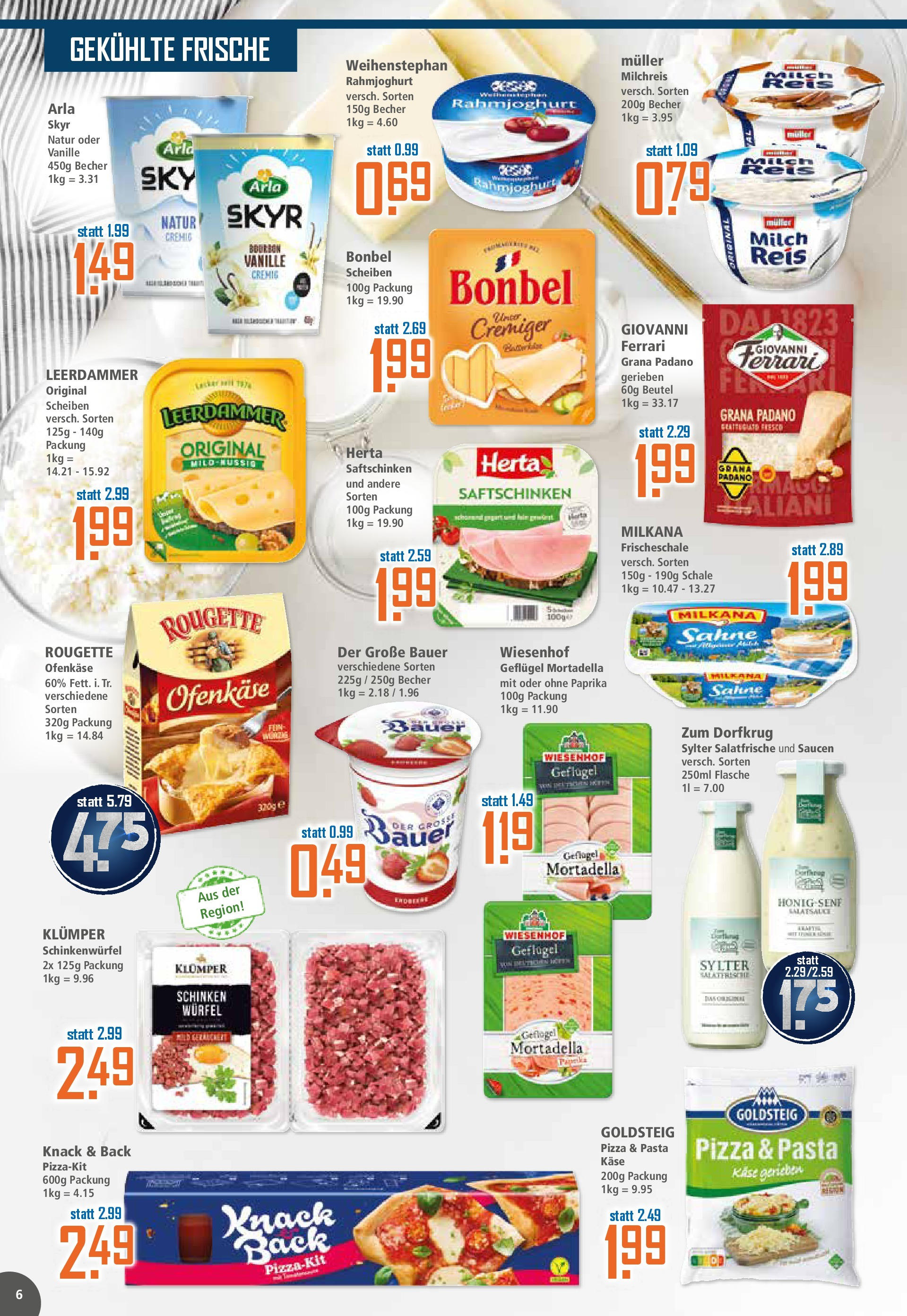 Klaas & Kock - K+K: Wochenangebote (ab 07.09.2025) zum Blättern | Seite: 6 | Produkte: Skyr, Paprika, Pasta, Reis Klaas & Kock - K+K: Wochenangebote (ab 07.09.2025) zum Blättern | Seite: 6 | Produkte: Skyr, Paprika, Pasta, Reis