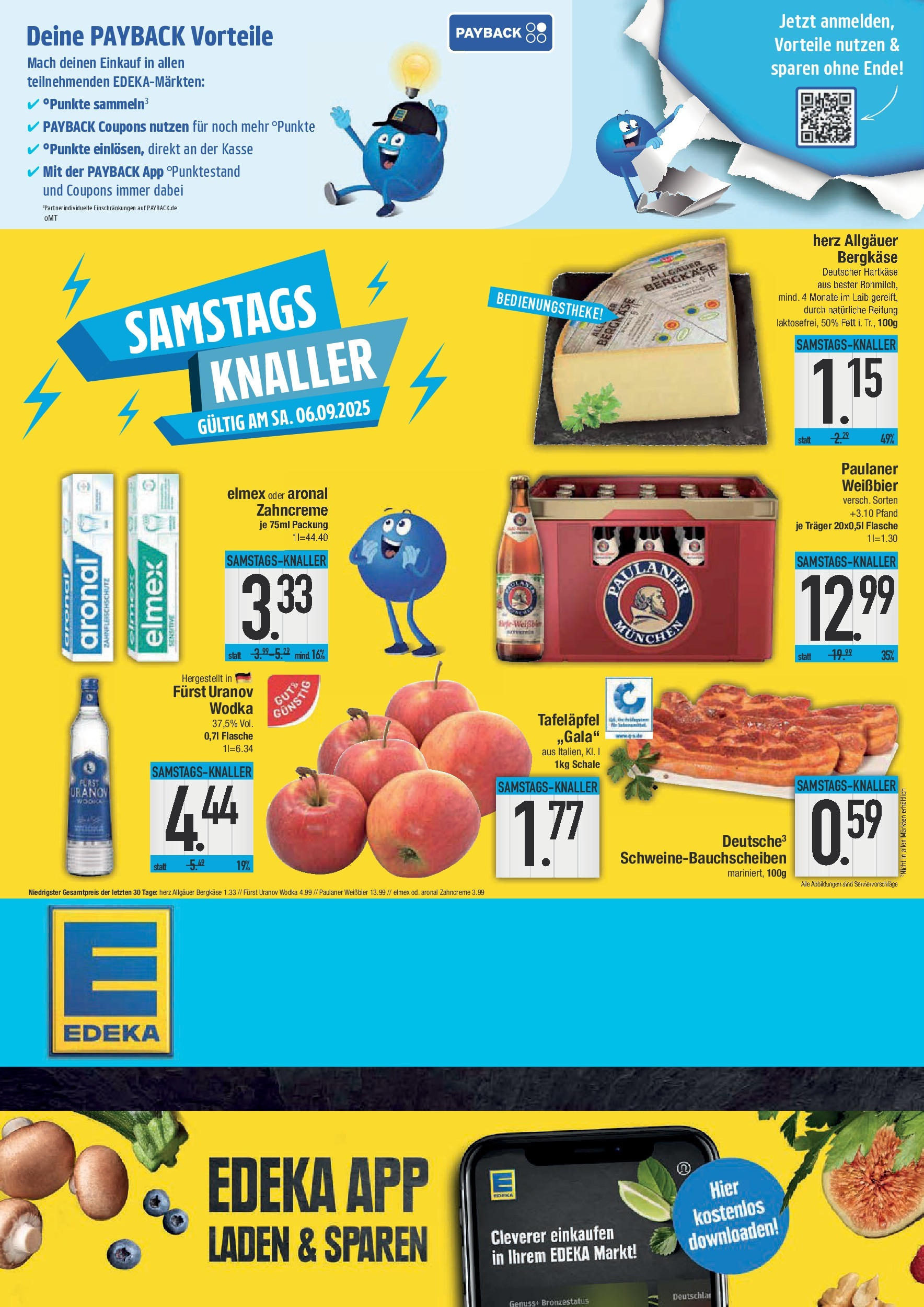 Edeka prospekt München (ab 01.09.2025) » Angebote Online | Seite: 24 | Produkte: Weißbier, Vodka, Wodka, Paulaner Edeka prospekt München (ab 01.09.2025) » Angebote Online | Seite: 24 | Produkte: Weißbier, Vodka, Wodka, Paulaner