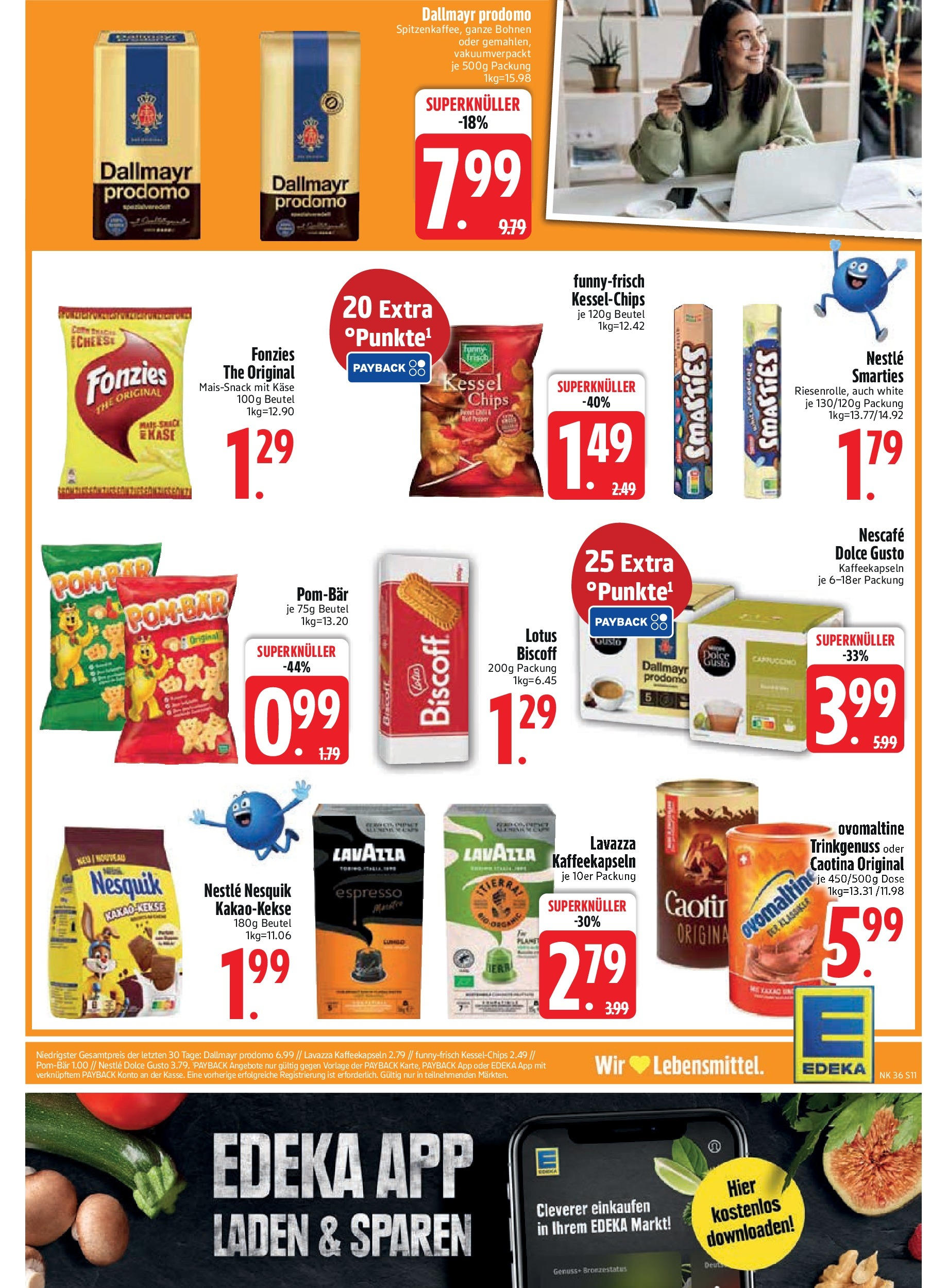 Edeka prospekt Vilgertshofen-Issing	 (ab 01.09.2025) » Angebote Online | Seite: 13 | Produkte: Lavazza, POM-BÄR, Dallmayr, Dolce gusto