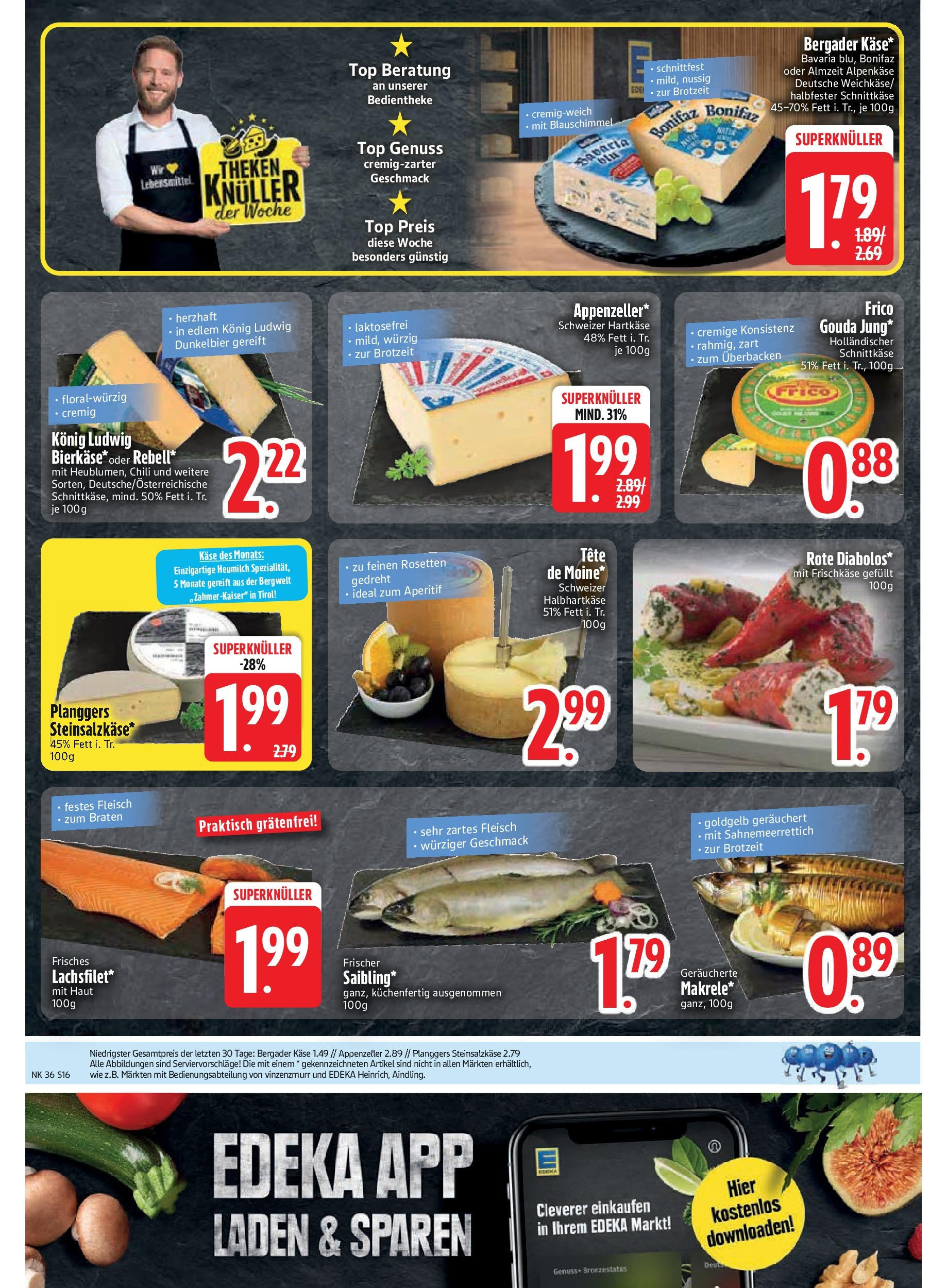Edeka prospekt Vilgertshofen-Issing	 (ab 01.09.2025) » Angebote Online | Seite: 18 | Produkte: Top, Käse, Chili, Fleisch