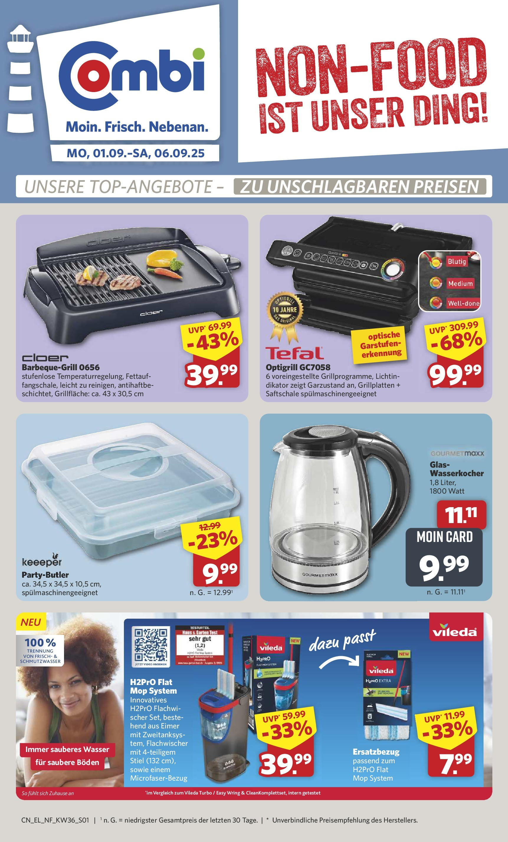 Combi Prospekt Twistringen (ab 01.09.2025) zum Blättern | Seite: 1 | Produkte: Wasserkocher, Wasser, Video Combi Prospekt Twistringen (ab 01.09.2025) zum Blättern | Seite: 1 | Produkte: Wasserkocher, Wasser, Video
