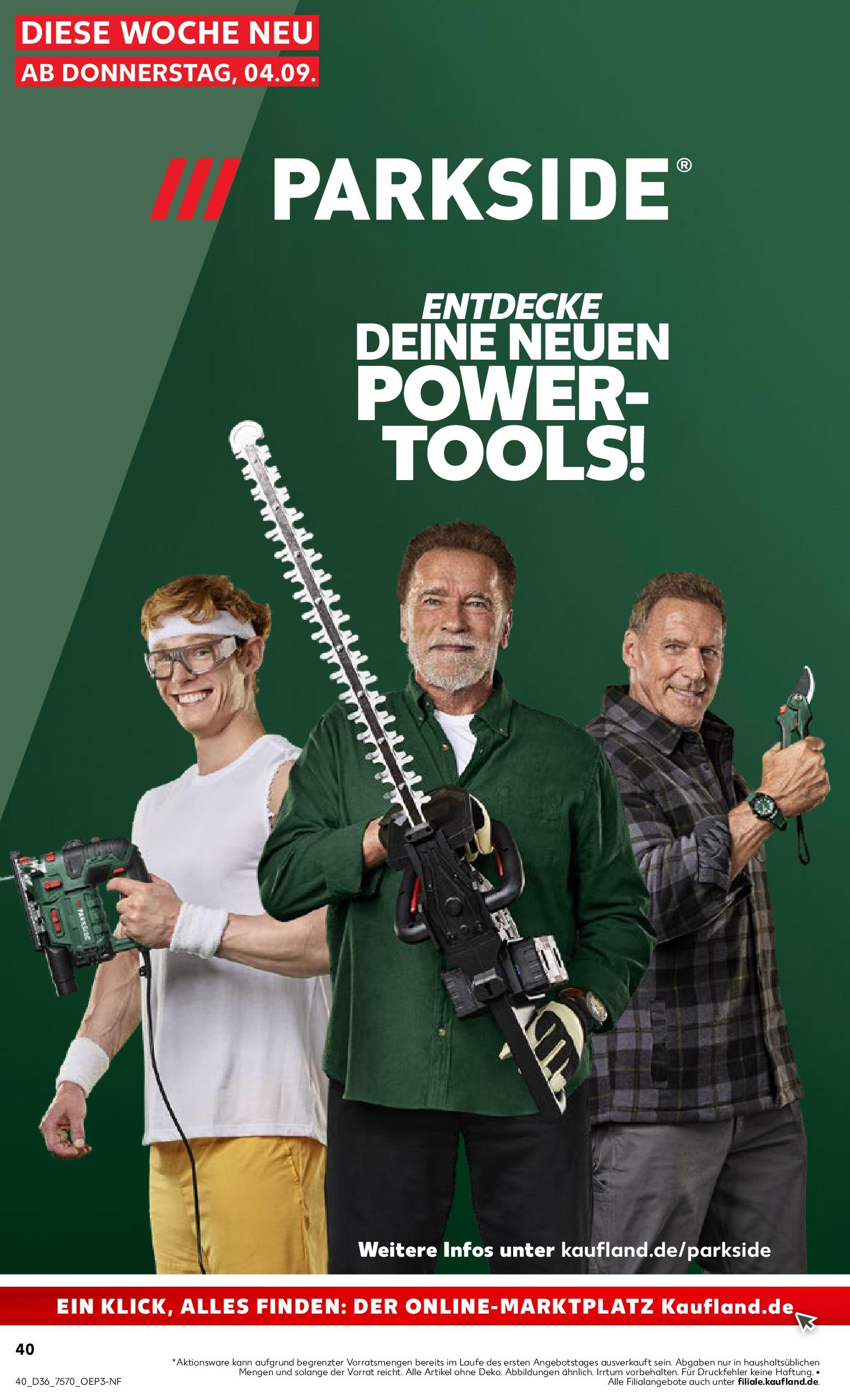 Prospekt Kaufland ab 04.09.2025 » Angebote und Werbung Online | Seite: 42 Prospekt Kaufland ab 04.09.2025 » Angebote Online zum Blättern | Seite: 42