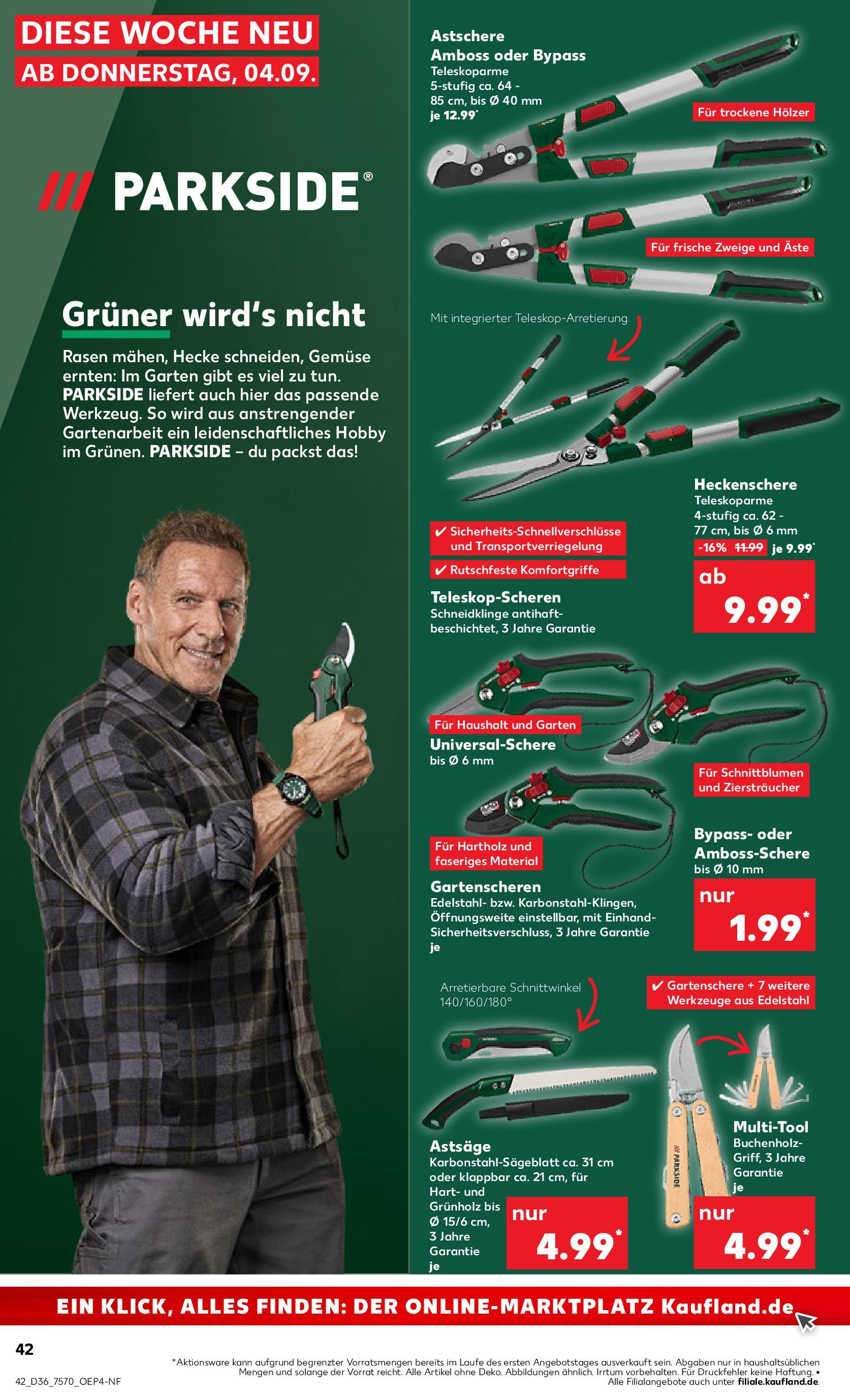 Prospekt Kaufland ab 04.09.2025 » Angebote und Werbung Online | Seite: 44 | Produkte: Gemüse Prospekt Kaufland ab 04.09.2025 » Angebote Online zum Blättern | Seite: 44 | Produkte: Gemüse