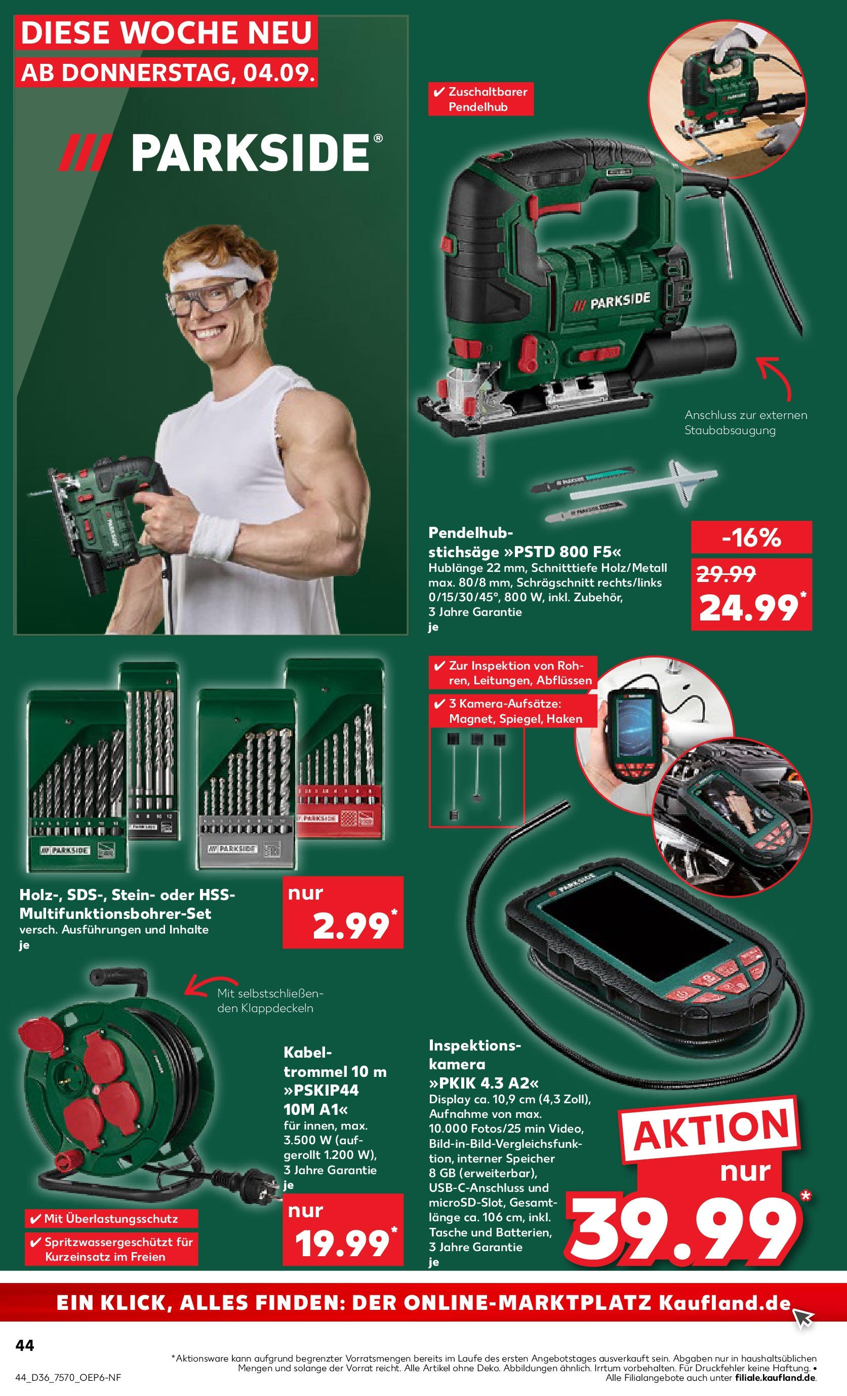 Prospekt Kaufland ab 04.09.2025 » Angebote und Werbung Online | Seite: 46 | Produkte: Kamera, Kabel, Tasche Prospekt Kaufland ab 04.09.2025 » Angebote Online zum Blättern | Seite: 46 | Produkte: Kamera, Kabel, Tasche
