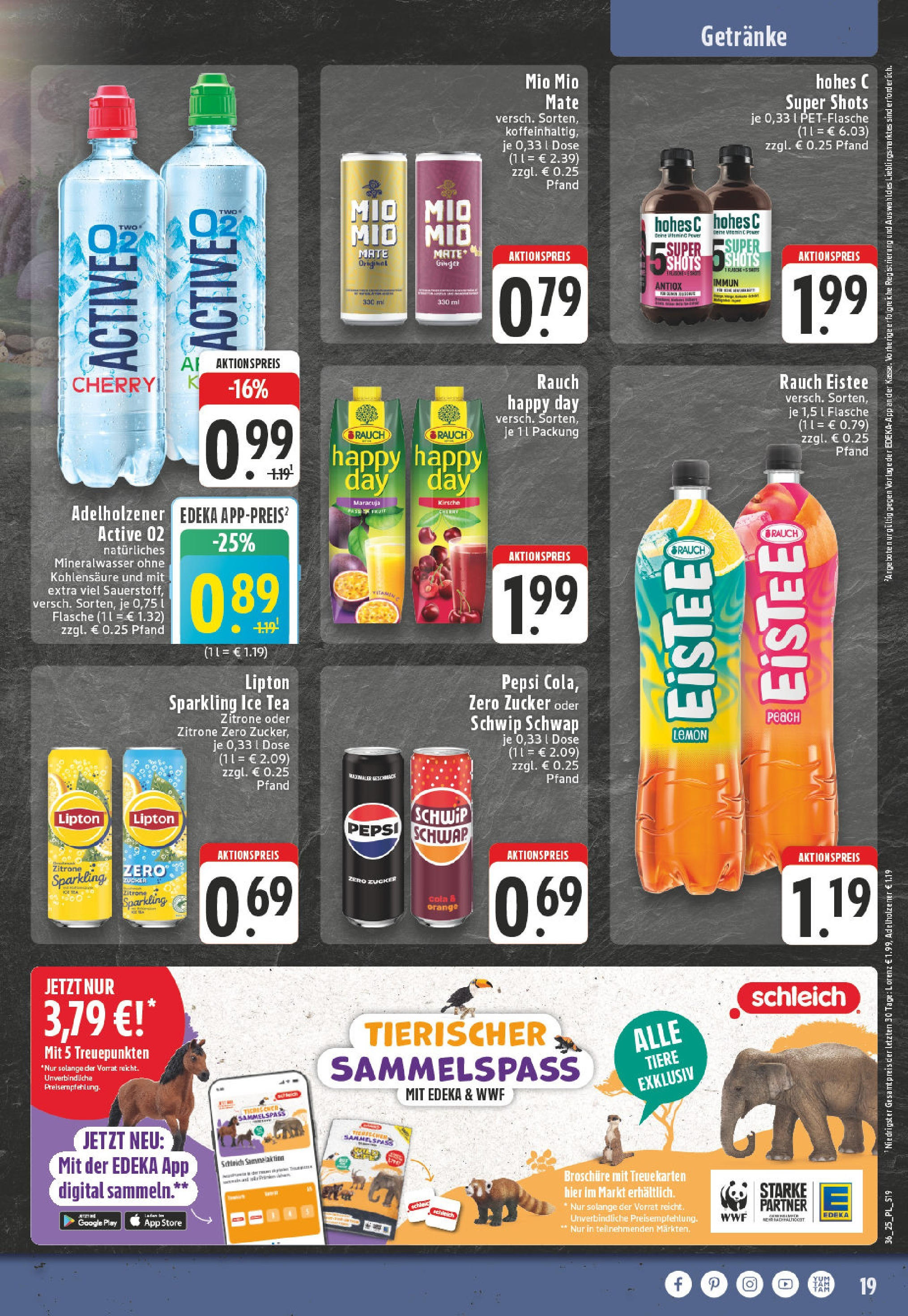 Edeka prospekt Xanten (ab 01.09.2025) » Angebote Online | Seite: 19 | Produkte: Cola, Zitrone, Pepsi, Hohes c Edeka prospekt Xanten (ab 01.09.2025) » Angebote Online | Seite: 19 | Produkte: Cola, Zitrone, Pepsi, Hohes c