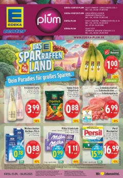 Edeka prospekt Titz	 gültig ab dem 01.09.2025