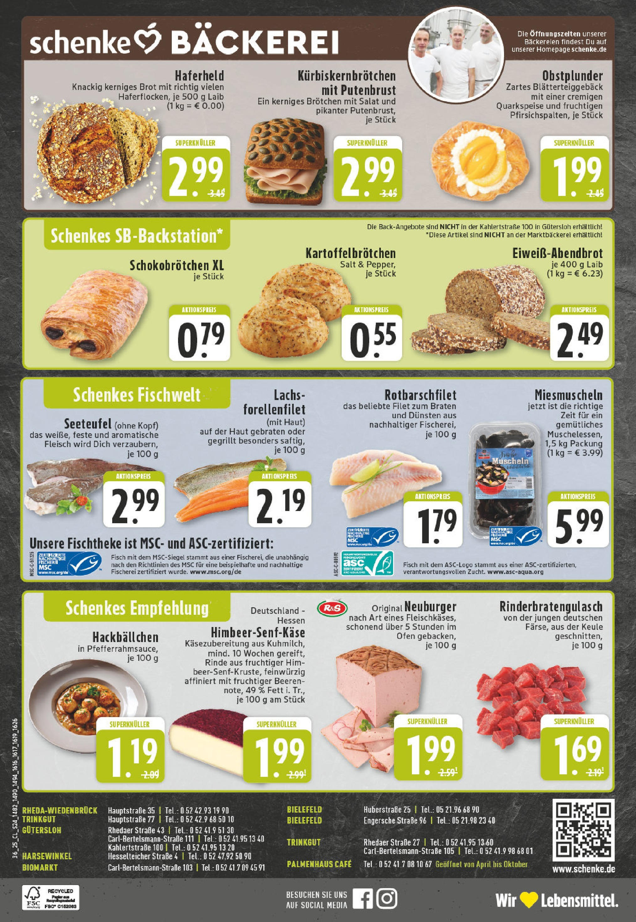 Edeka prospekt Guetersloh (ab 01.09.2025) » Angebote Online | Seite: 24 | Produkte: Ofen, Fisch, Fleisch, Salat Edeka prospekt Guetersloh (ab 01.09.2025) » Angebote Online | Seite: 24 | Produkte: Ofen, Fisch, Fleisch, Salat