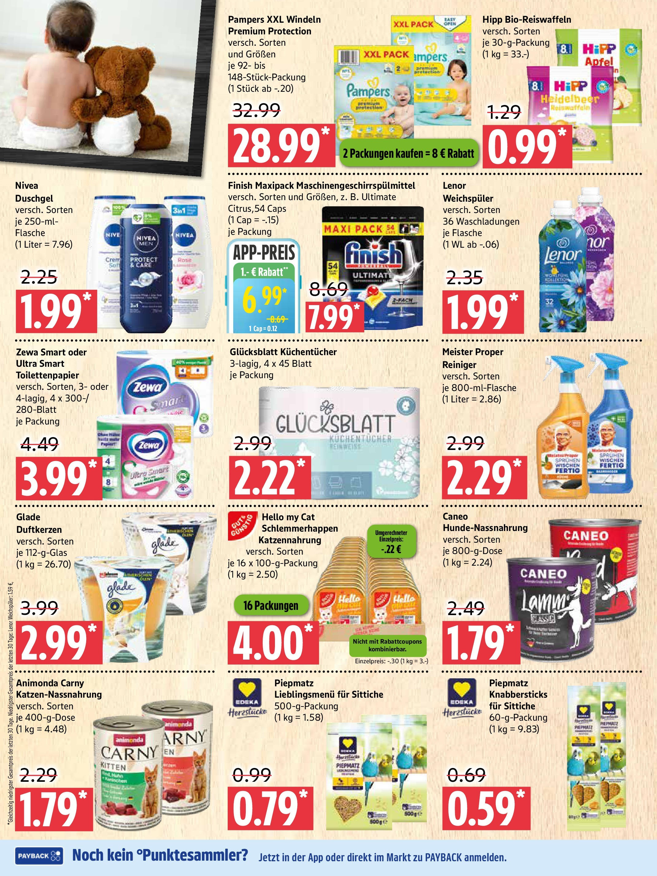 Marktkauf - Marktkauf: Wochenangebote (ab 01.09.2025) » Angebote ab Montag | Seite: 8 | Produkte: Zewa, Finish, Duschgel, Toilettenpapier Marktkauf - Marktkauf: Wochenangebote (ab 01.09.2025) » Angebote online | Seite: 8 | Produkte: Zewa, Finish, Duschgel, Toilettenpapier